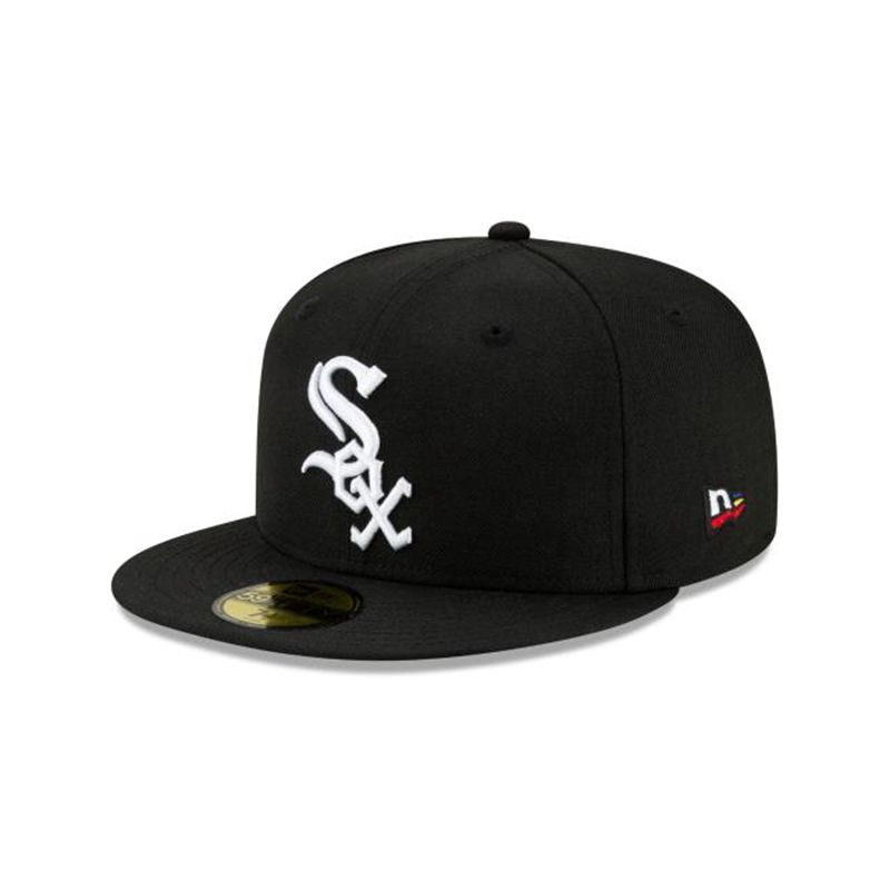 MLB Chicago White Sox X Joe Freshgoods 59Fifty Fitted (LMC5646) - Black New Era Caps